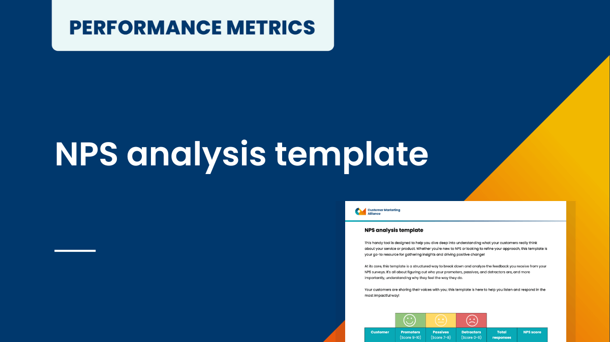 NPS analysis template