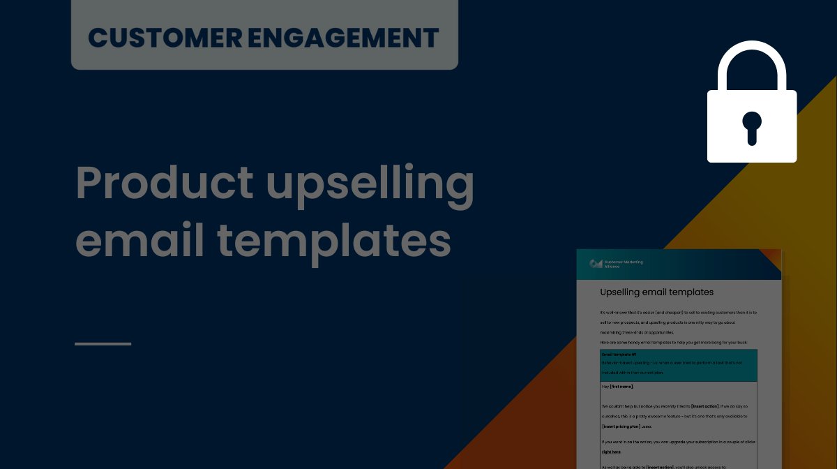 Product upselling email templates