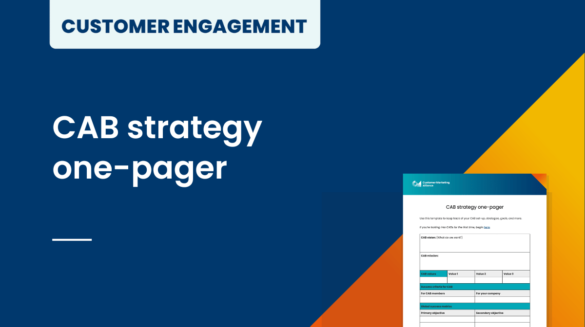 CAB strategy one-pager