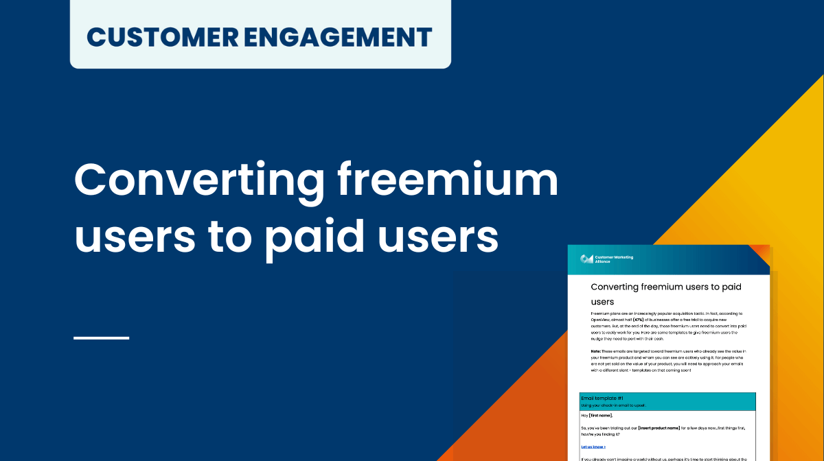 Converting freemium users to paid users