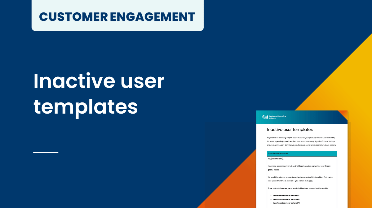 Inactive user templates