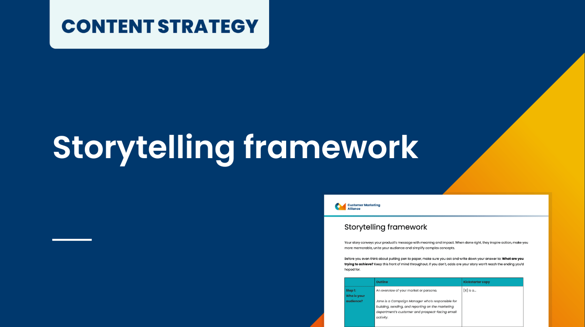 Storytelling framework