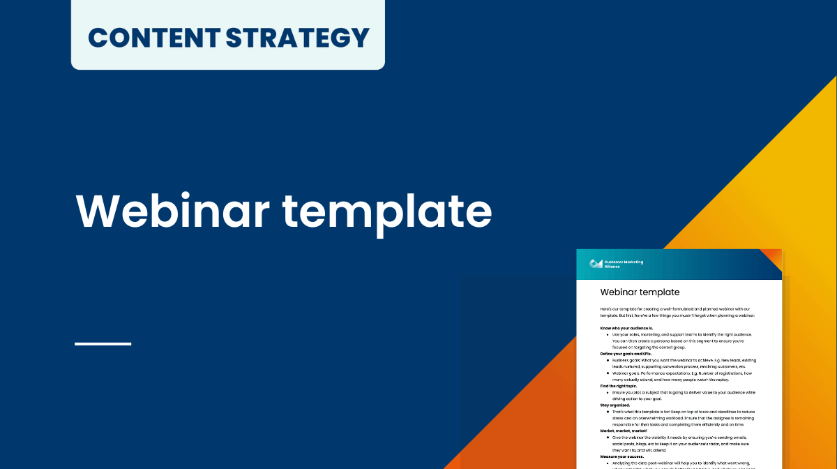 Webinar template