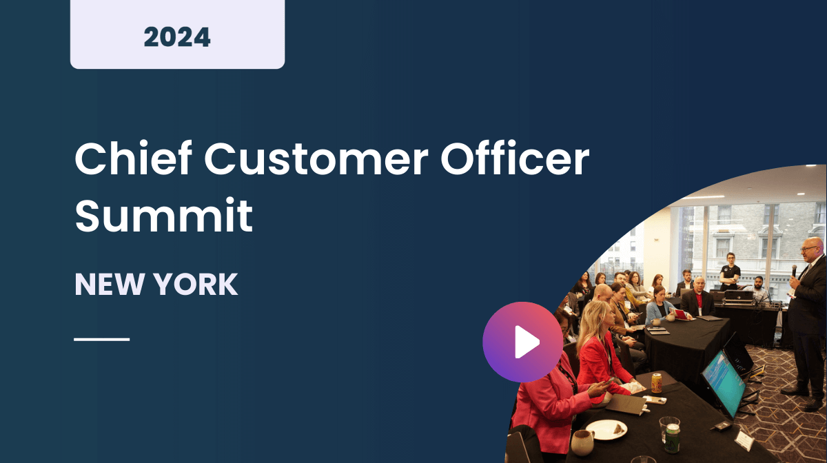 Chief Customer Officer Summit New York 2024