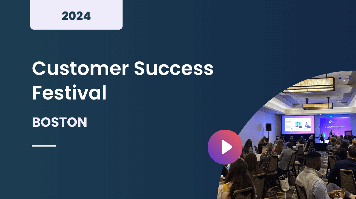 Customer Success Festival Boston 2024