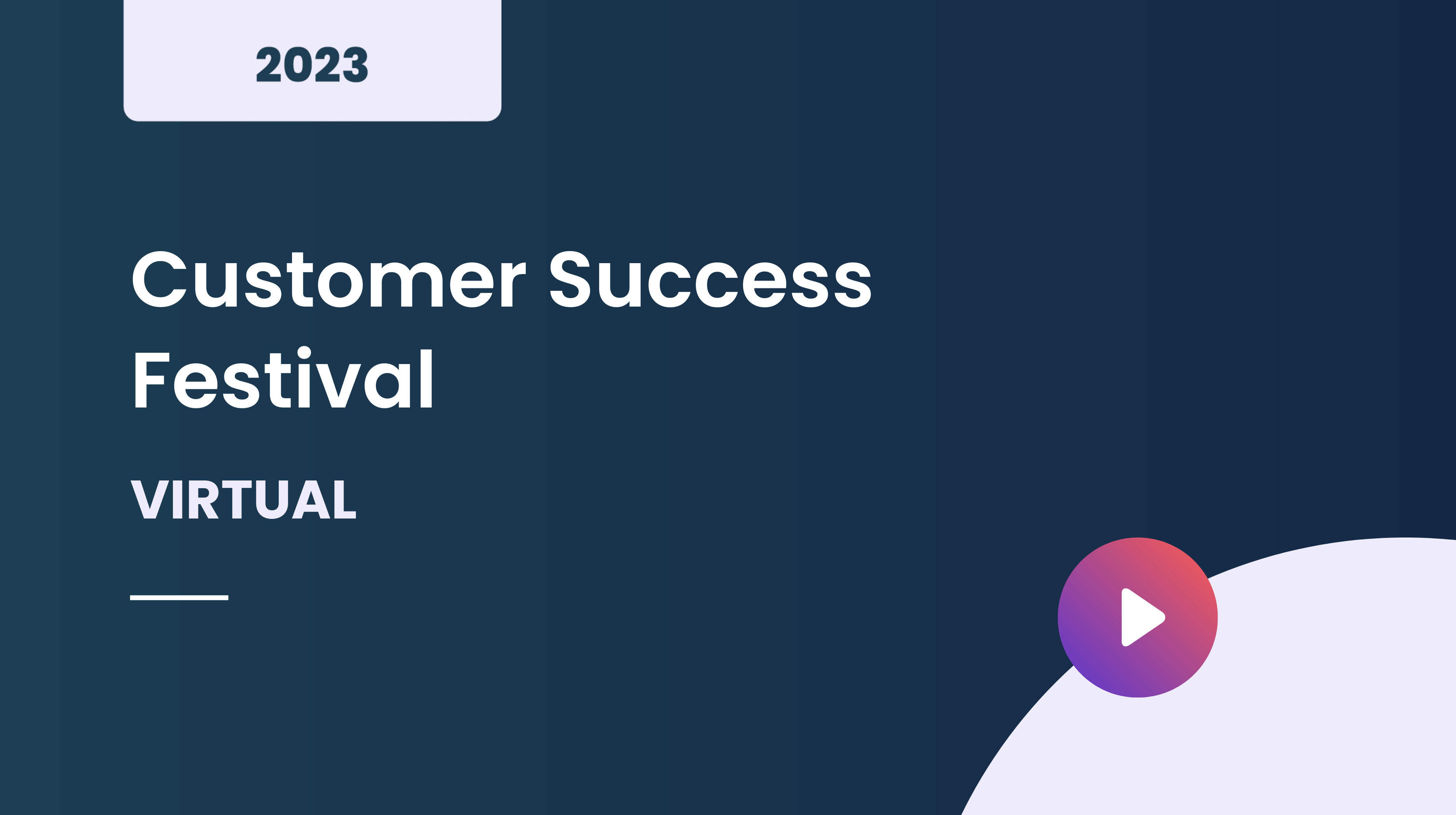 Customer Success Festival 2023