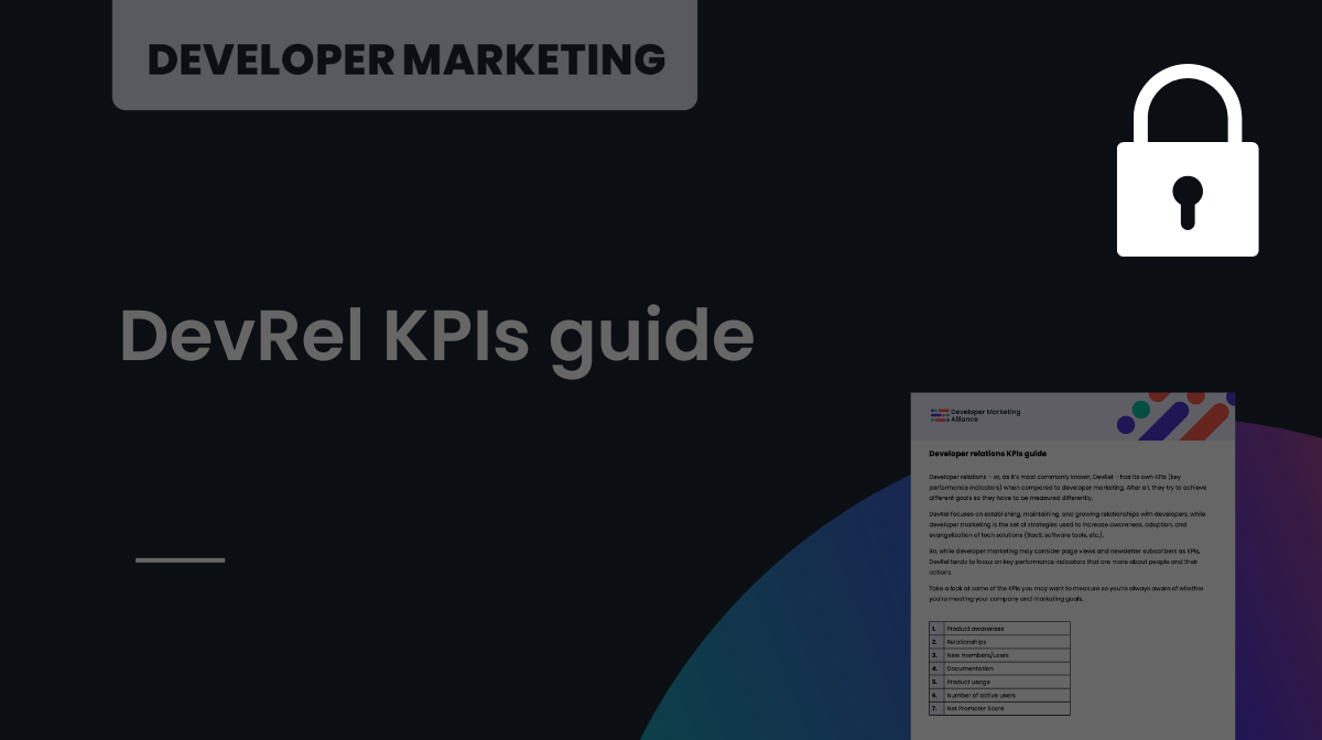 DevRel KPIs guide