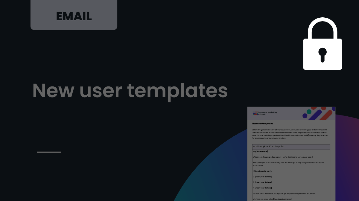 New user templates
