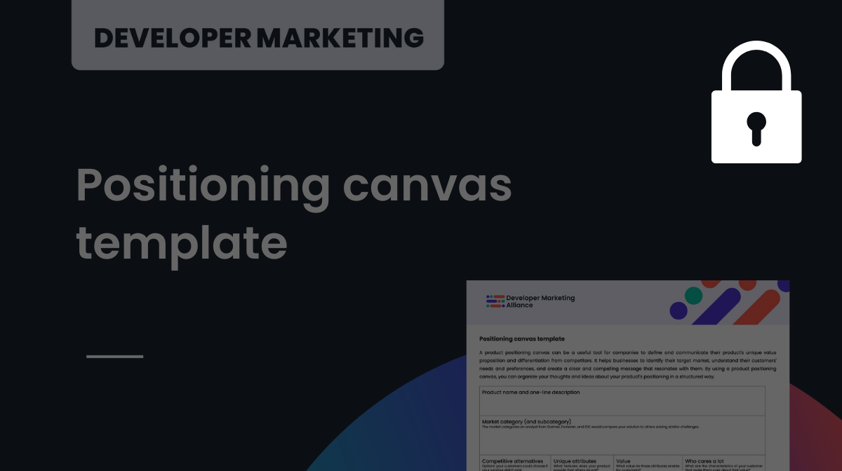 Positioning canvas template