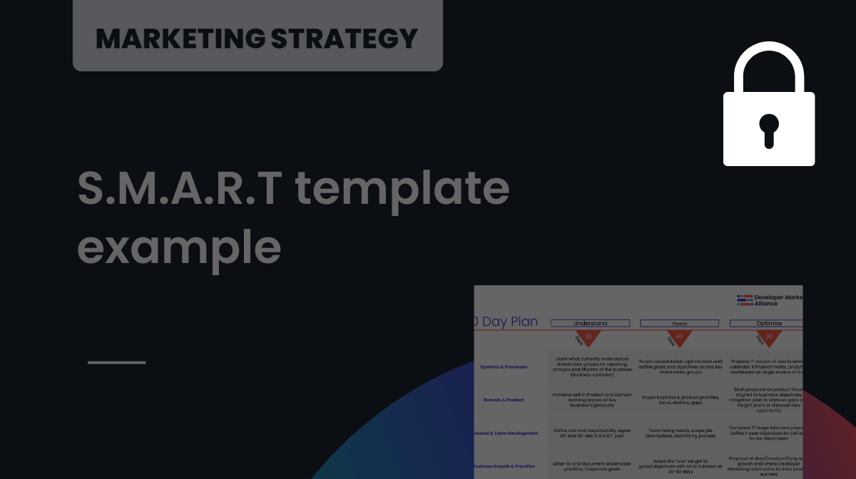 S.M.A.R.T template example
