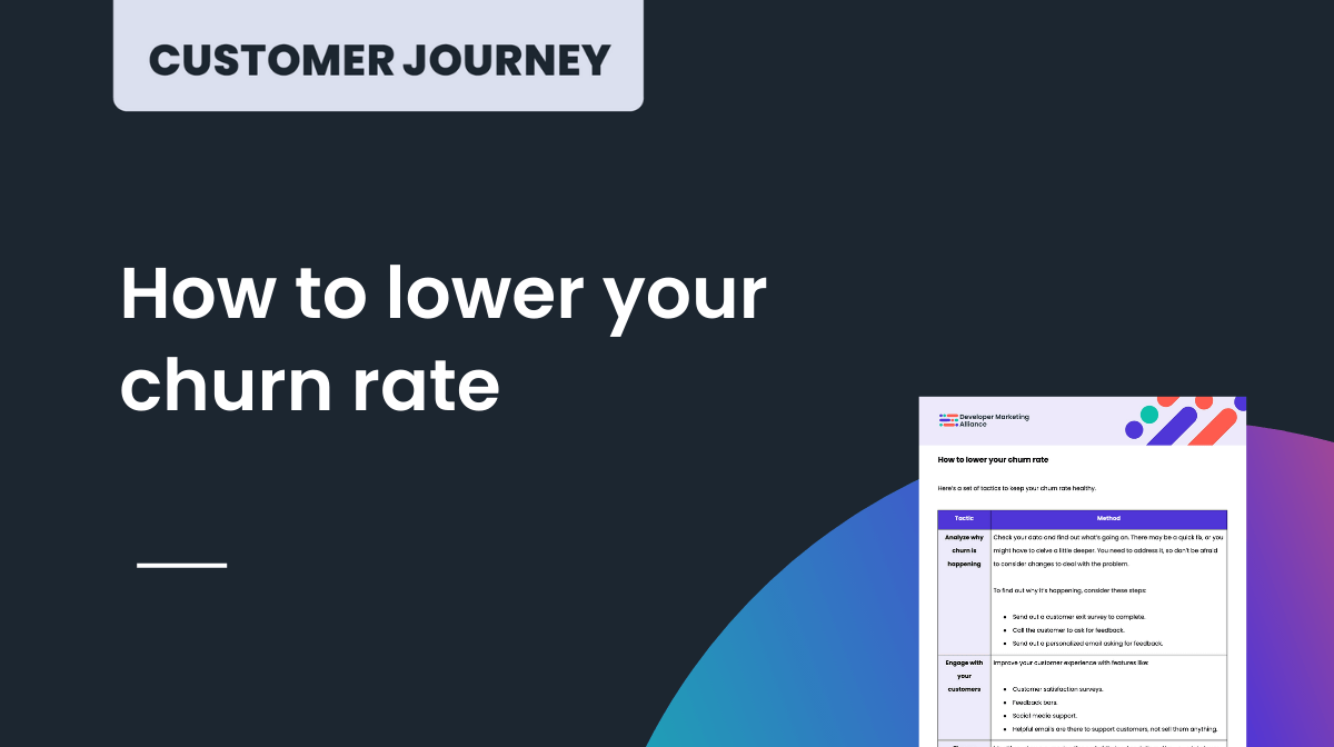 How to lower your churn rate