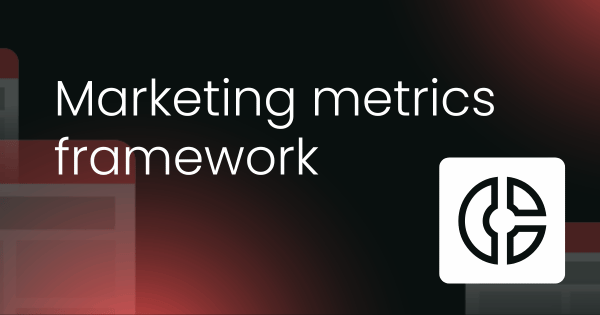 Marketing metrics framework