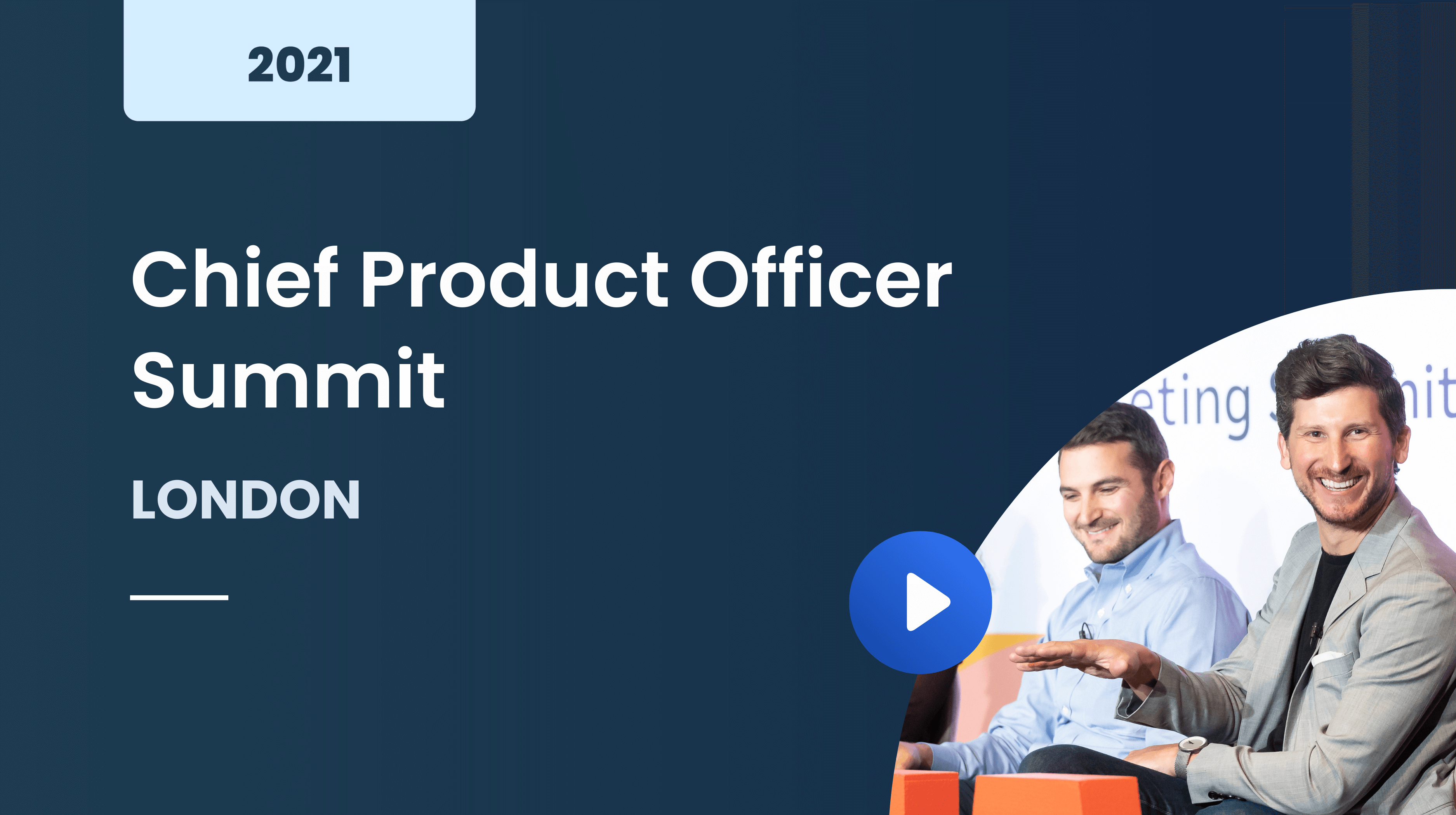 Chief Product Officer Summit London November 2021