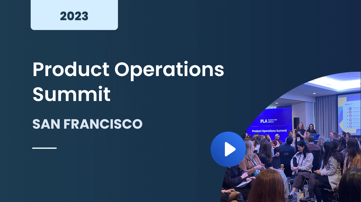 Product Operations Summit San Francisco September 2023