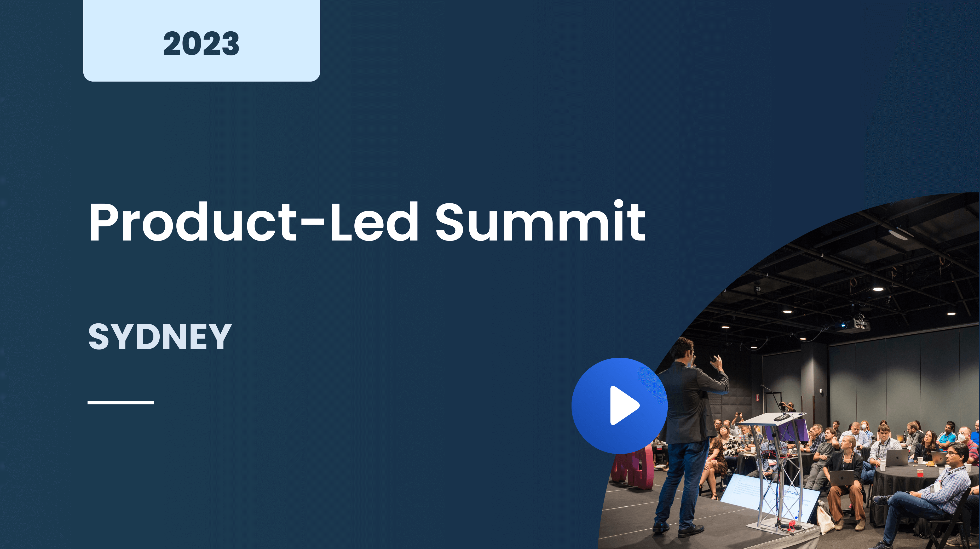 Product-Led Summit Sydney 2023