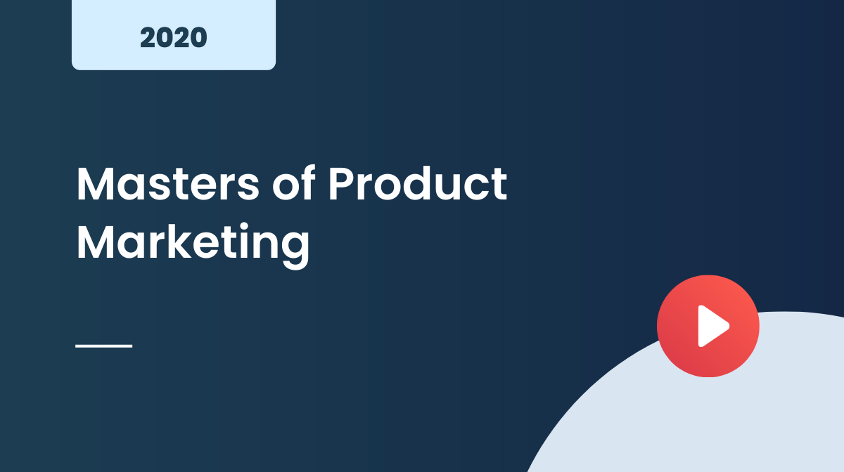 Masters of Product Marketing 2020