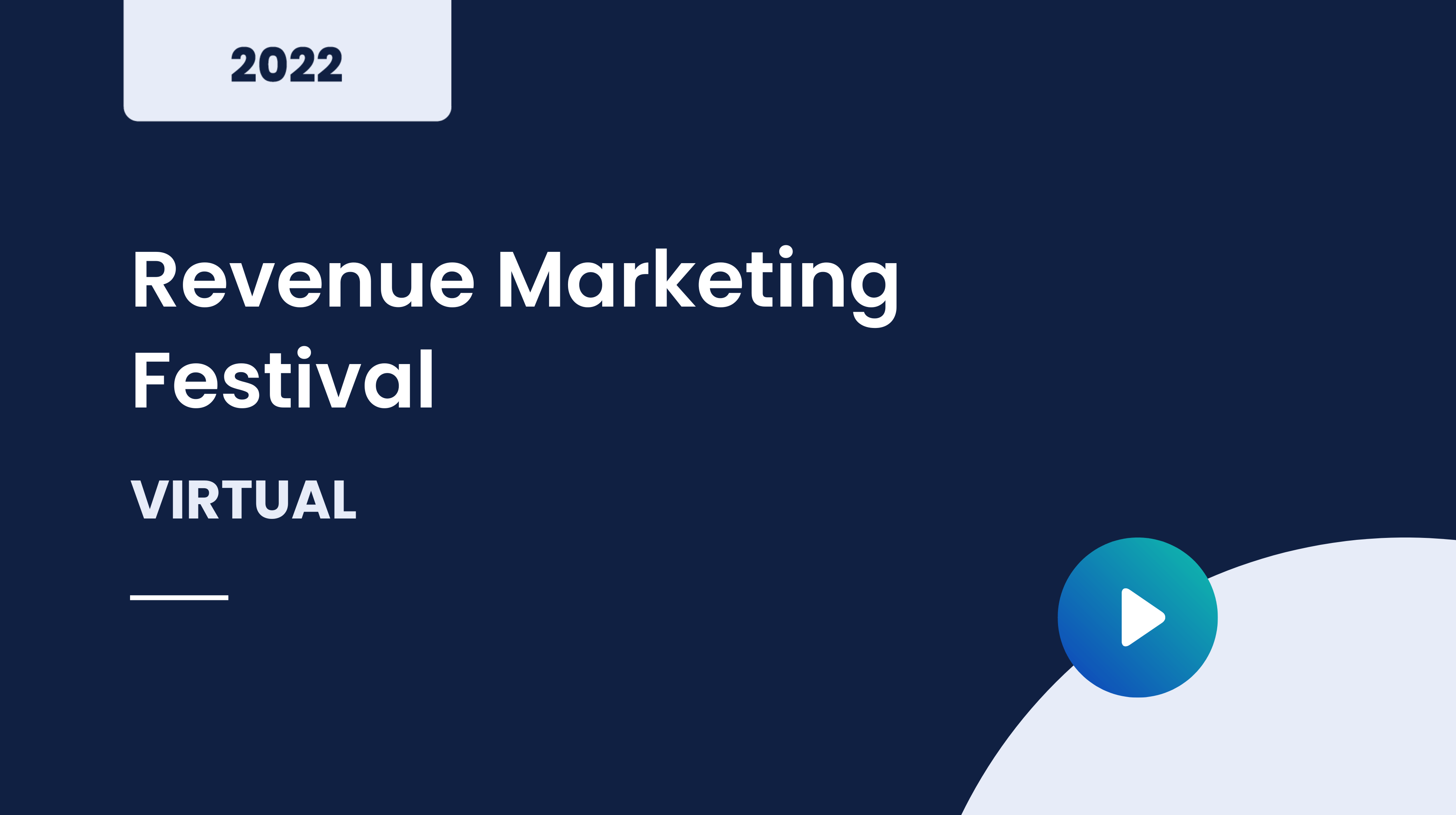 Revenue Marketing Festival