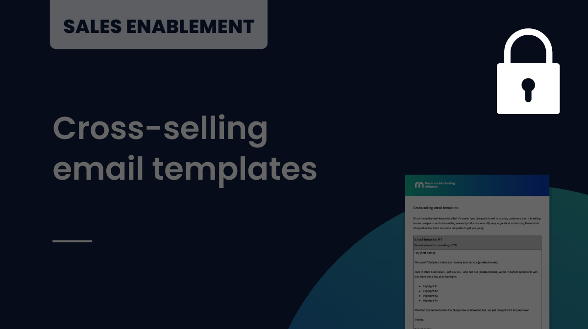 Cross-selling email templates