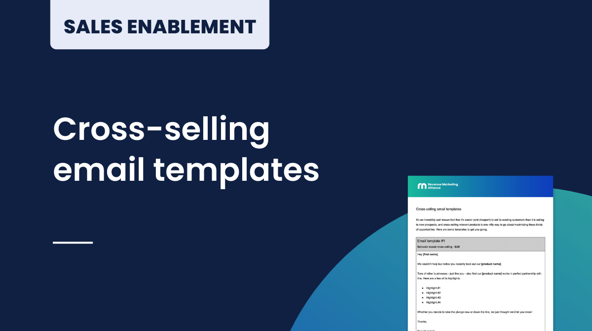 Cross-selling email templates
