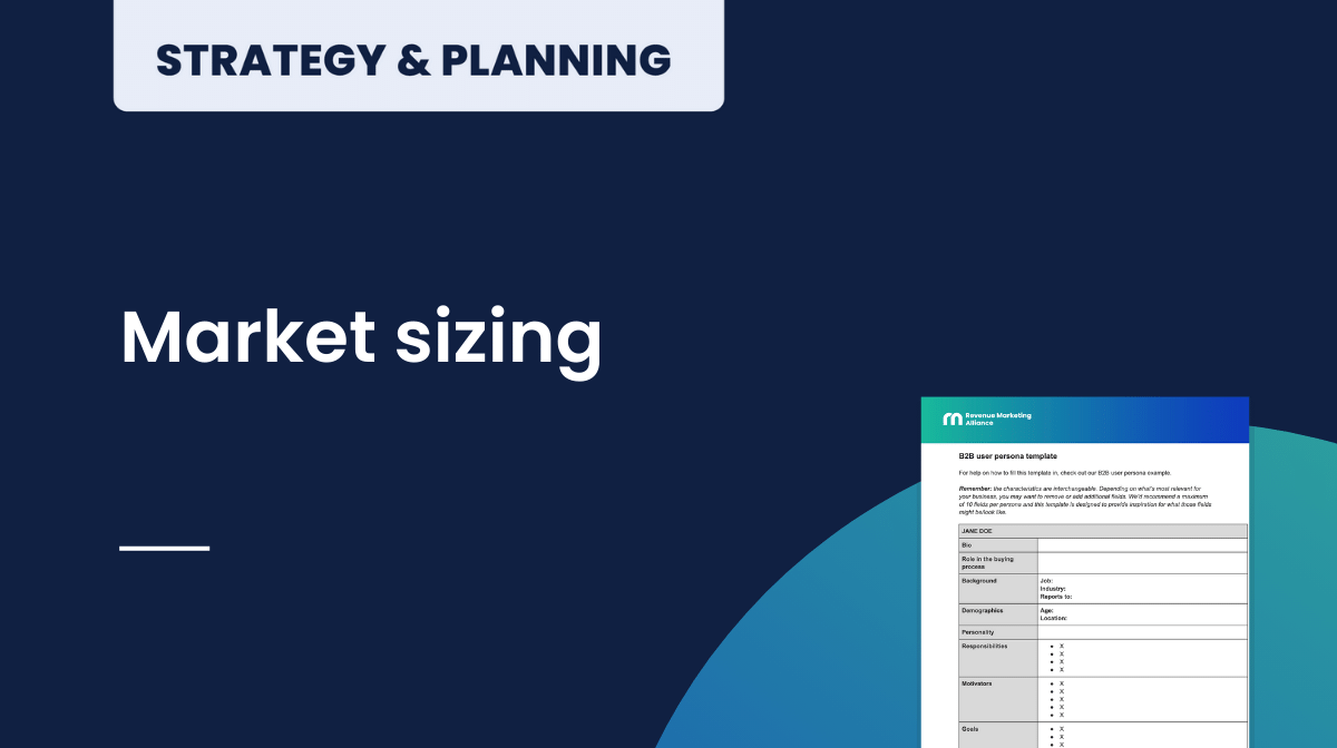 Market sizing