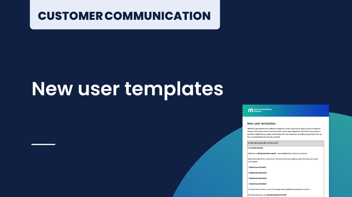 New user templates