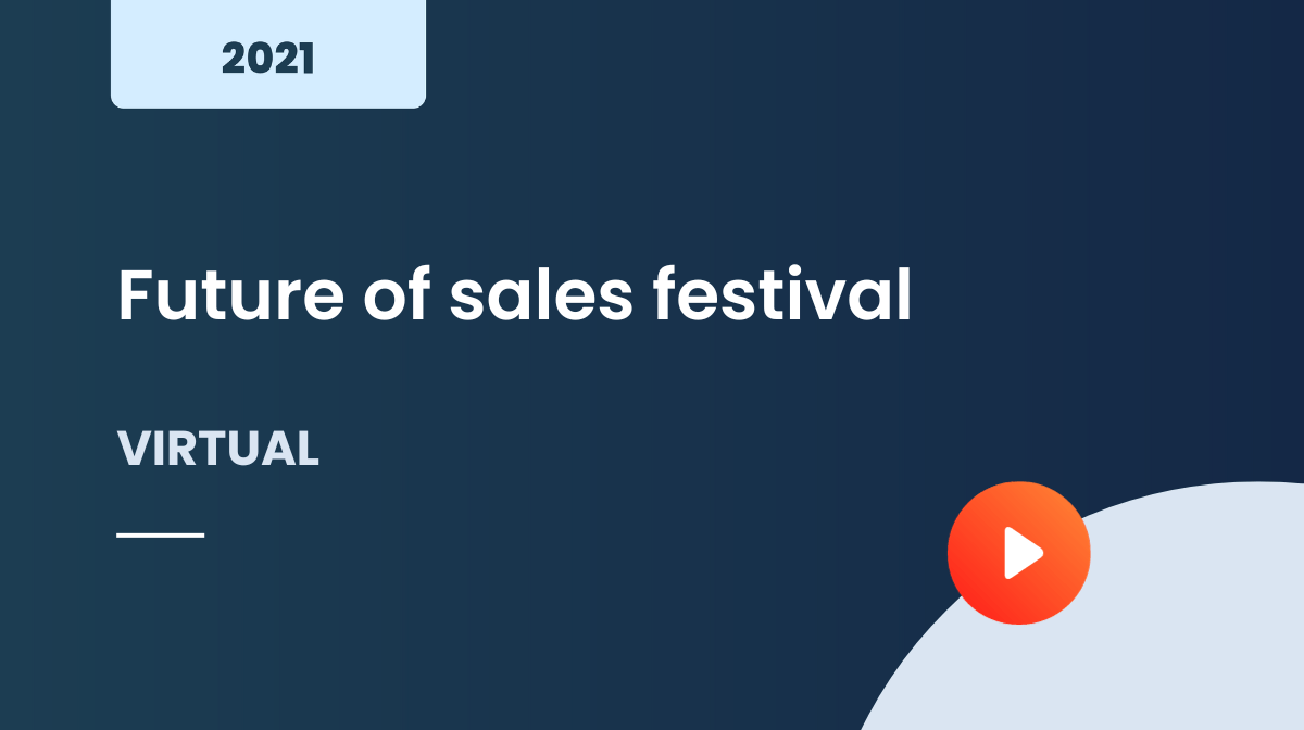 Future of sales festival December 2021