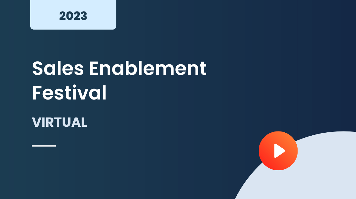 Sales Enablement Festival 2023