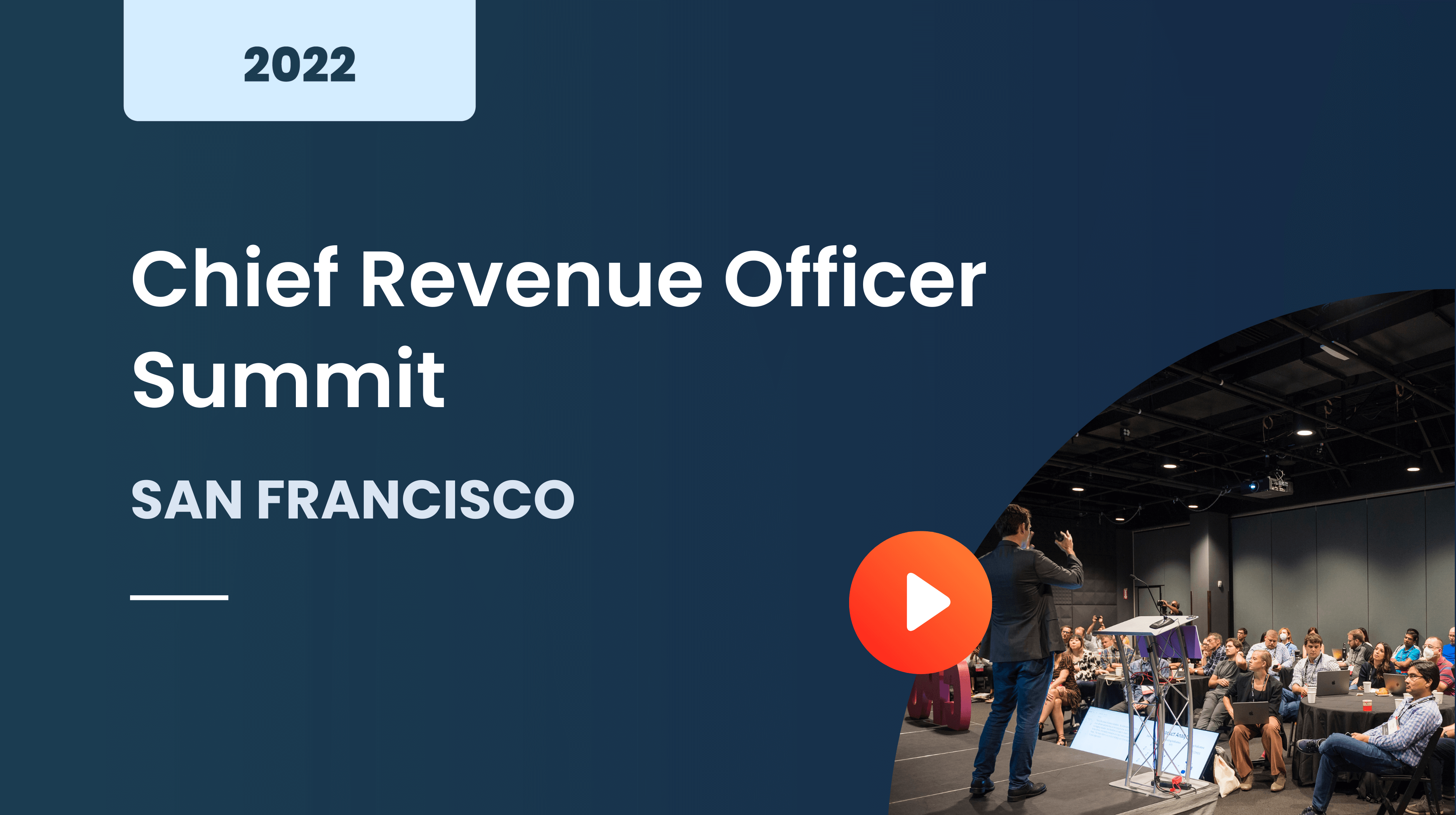 Chief Revenue Officer Summit San Francisco 2022