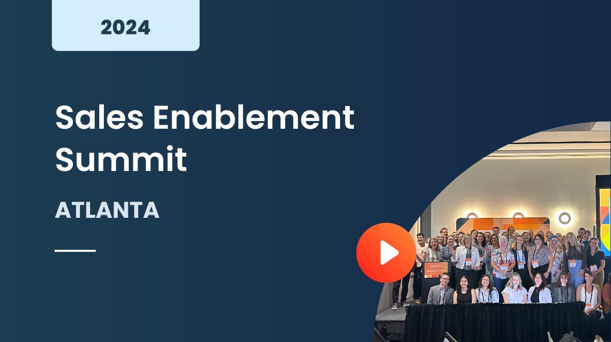 Sales Enablement Summit Atlanta 2024