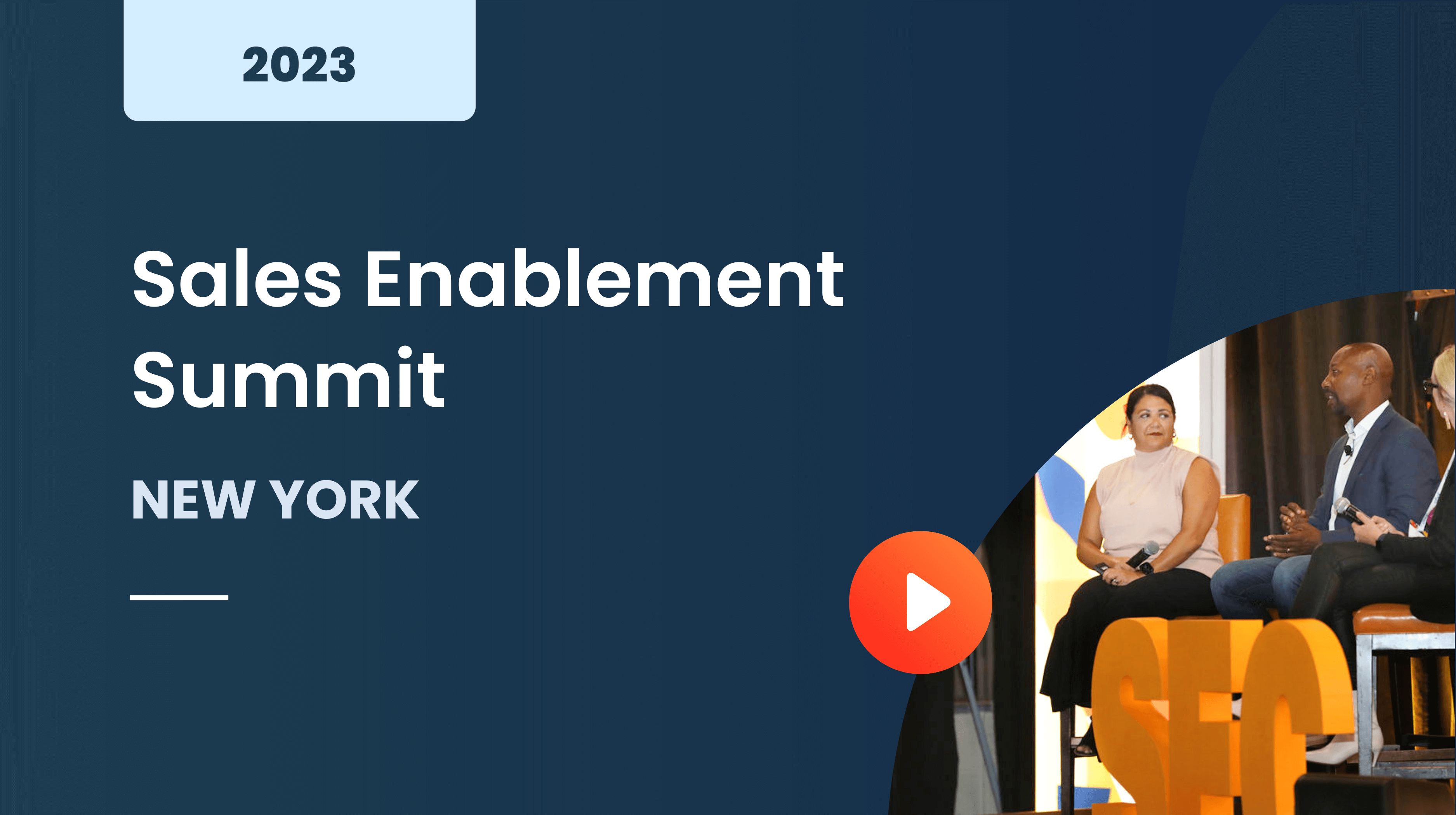 Sales Enablement Summit New York March 2023